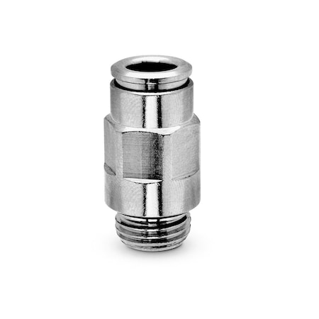 Male Connector, 6MM OD X 1/4
